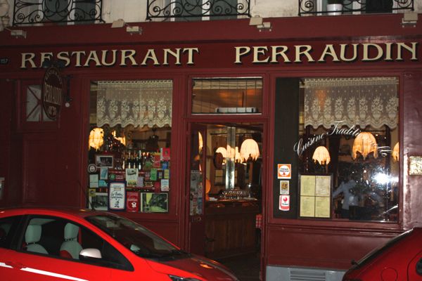 Restaurant Perraudin, Paris France.