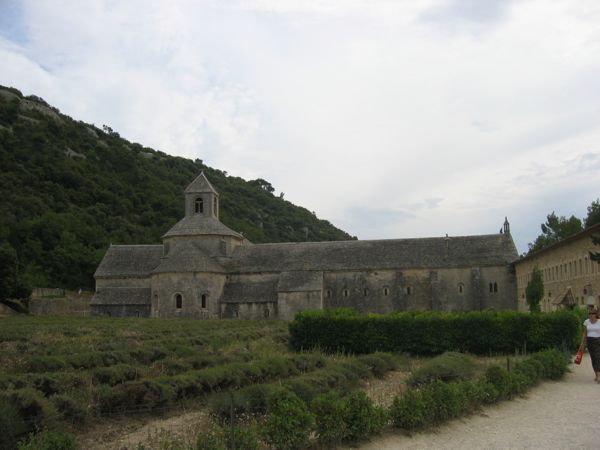 Abbey de Senanque, France---no lavender yet. Abbey de Senanque, France---no lavender yet.