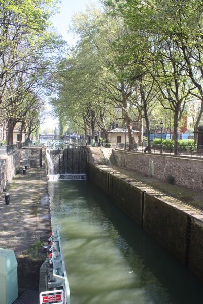 Picnic Canal Saint Martin, Paris France.