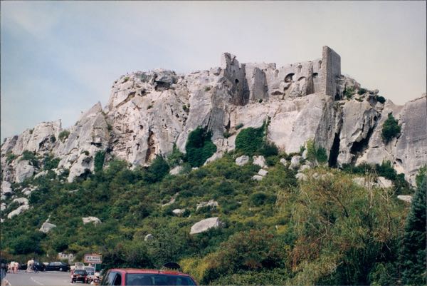 Les Baux in Provence France medieval Les Baux in Provence France Chateau