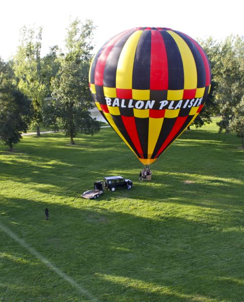 Hot Air Balloon Ride, Loire Valley, France.
