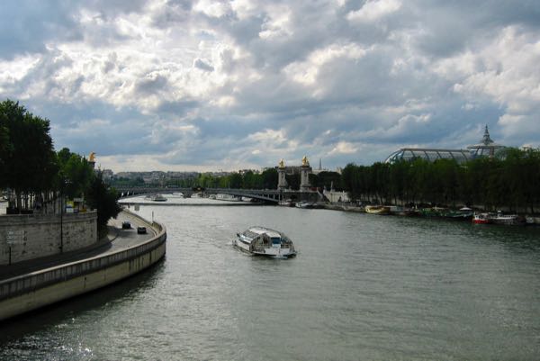 Cruising Down The Seine River In Paris