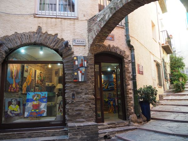 Stopover in Collioure: shop