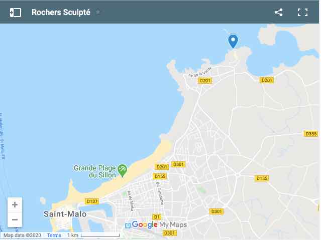 Rochers Sculpte Map