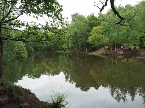 Mirror Lake of The Fairies: one of the sights when you explore King Arthur and the Broceliande forest legend