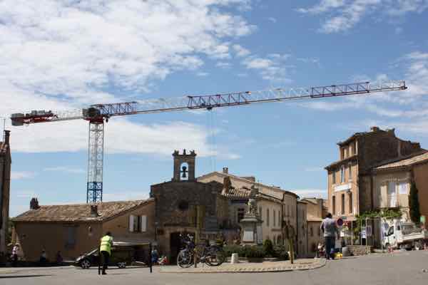 Gordes, Provence under construction