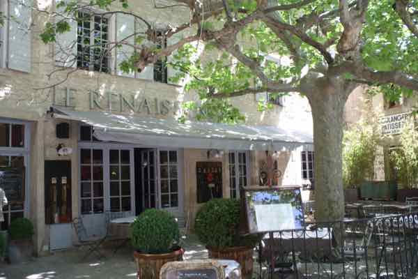 Restaurant in Gordes, Provence
