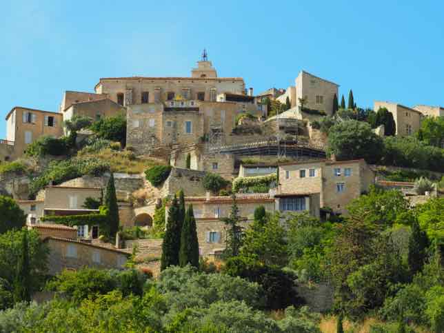 The most beautiful hilltop village In Provence: Gordes