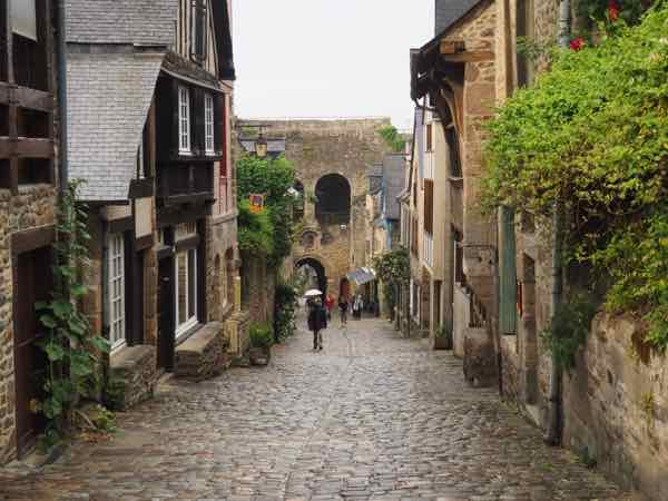 Dinan in Brittany, France. J Chung