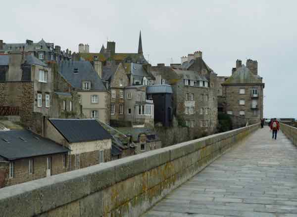 Ramparts at St. Malo. J Chung