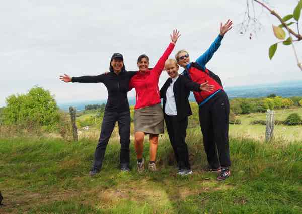 Take a French immersion course in France such as language classes and countryside walks with Ecole des Trois Ponts