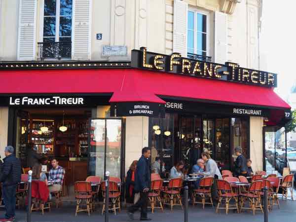 Le Franc-Tireur Restaurant, Paris (J. Chung)