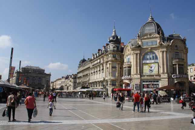 La Place de la Comedie, Montpellier