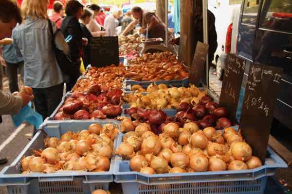 Paysan market in Montpellier