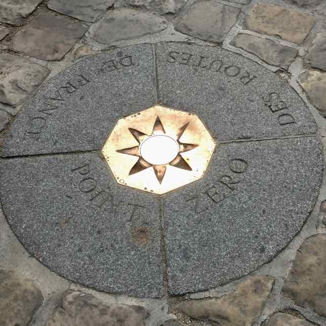 Markers In Paris: Point Zero and The Paris Meridian