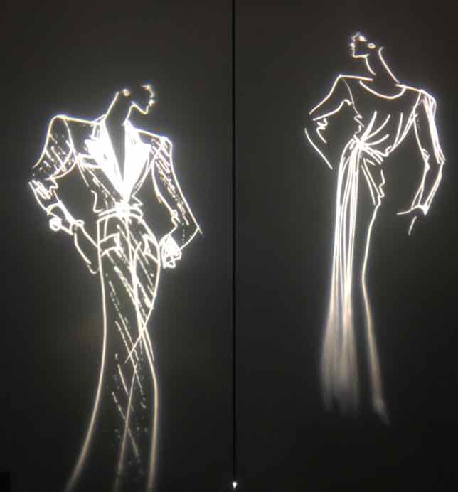 Silhouettes at YSL Museum, Paris