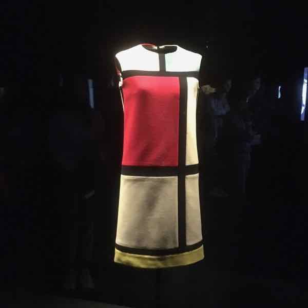 Mondrian dress at the Yves Saint Laurent Museum (J. Chung)