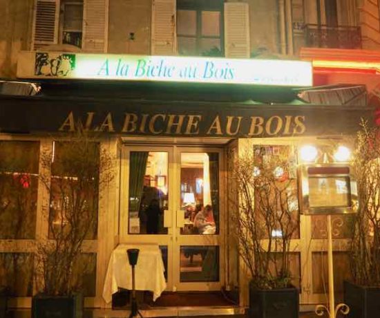A la Biche au Bois Restaurant, Paris (J. Chung)