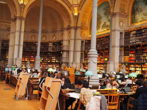 National Library of France-Richelieu Site: Labrouste Reading Room (J. Chung)