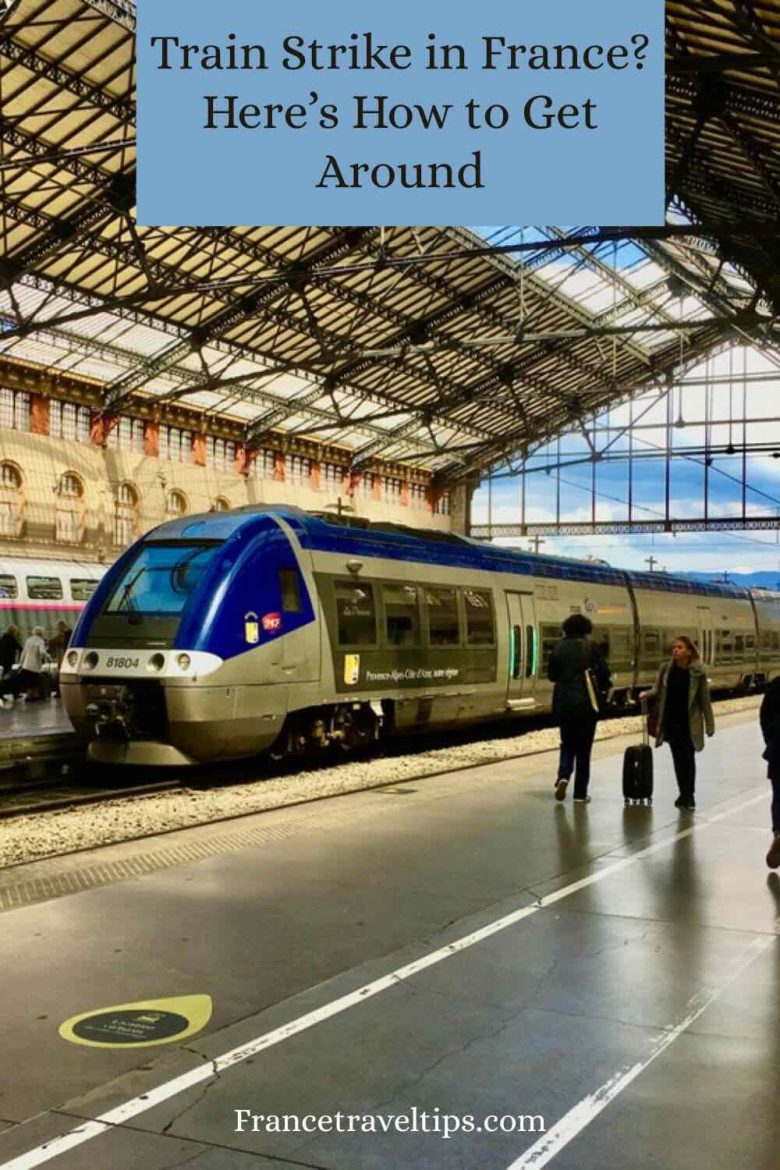 Train strike In France-options