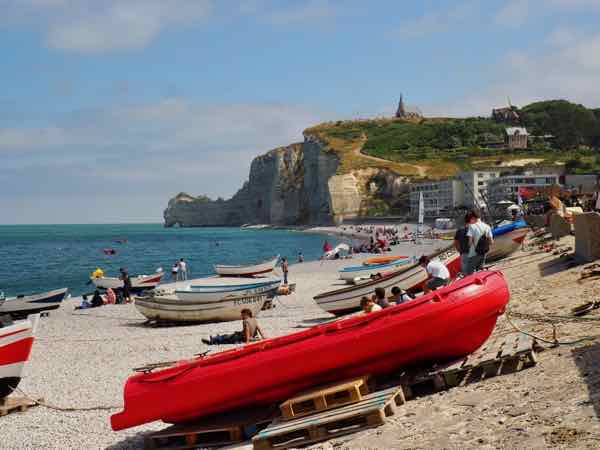 Falaise d'Amont, Etretat (J. Chung)