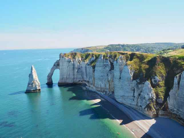 Two Of The Best Ways To See The Cliffs At Etretat