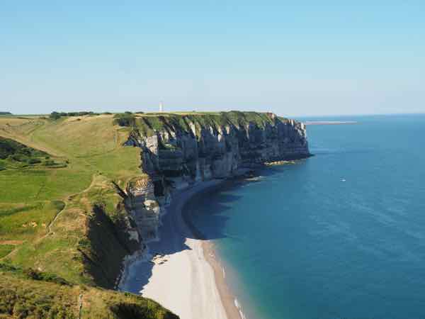 On the way to Falaise d'Aval, Etretat