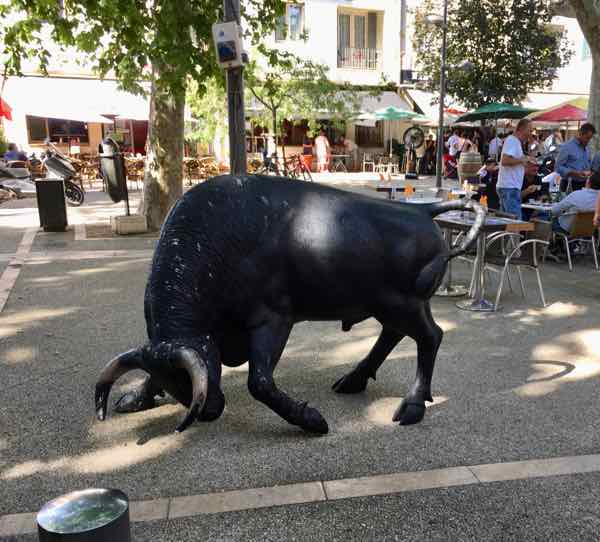 Homage to the bull in Arles, France (J. Chung)