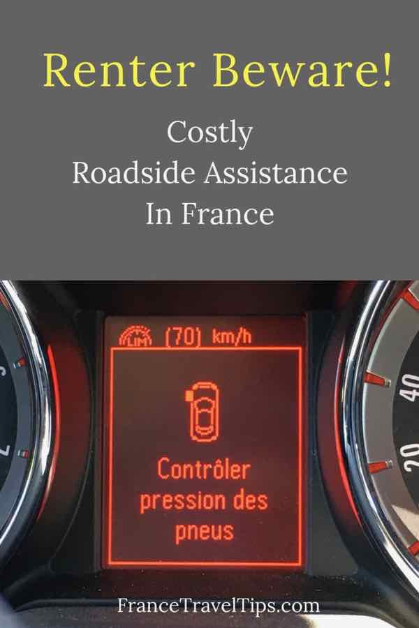 Renter Beware! Costly Roadside Assistance In France 