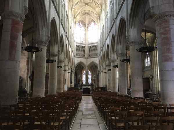 Interior of Notre Dame Cathedral-Caudebec-en-Caux (J. Chung)