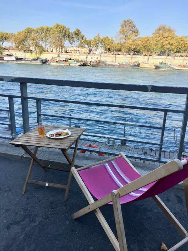 Sitting by the Seine