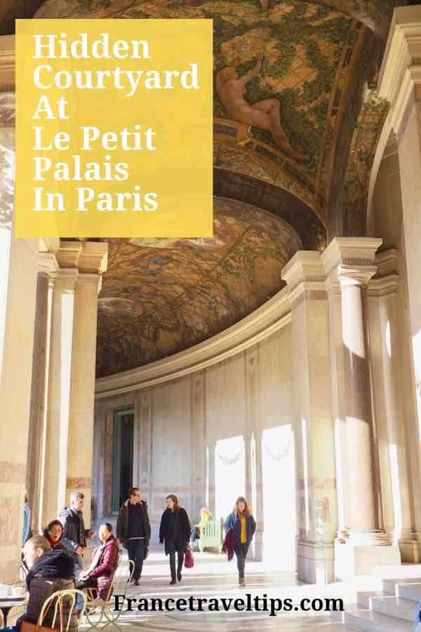 The Hidden Courtyard At Le Petit Palais