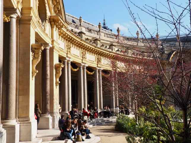 The Hidden Courtyard At Le Petit Palais