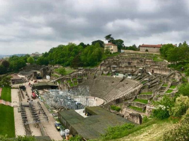 Lyon Roman Amphitheatre- Ancient Theatre of Fourviere (J. Chung)
