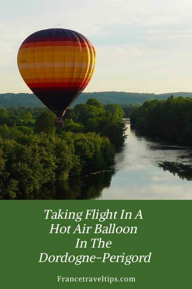 Taking Flight In A Hot Air Balloon In The Dordogne-Perigord