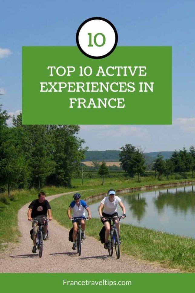 Top 10 Active Experiences In France