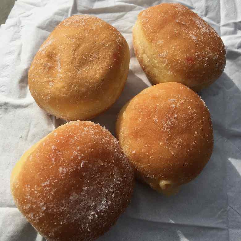 Four Beignets Citron from La Madone, Menton