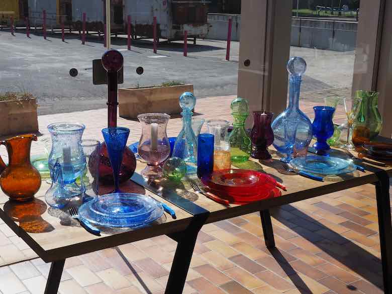 Showroom at La Verrerie de Biot (J. Chung)