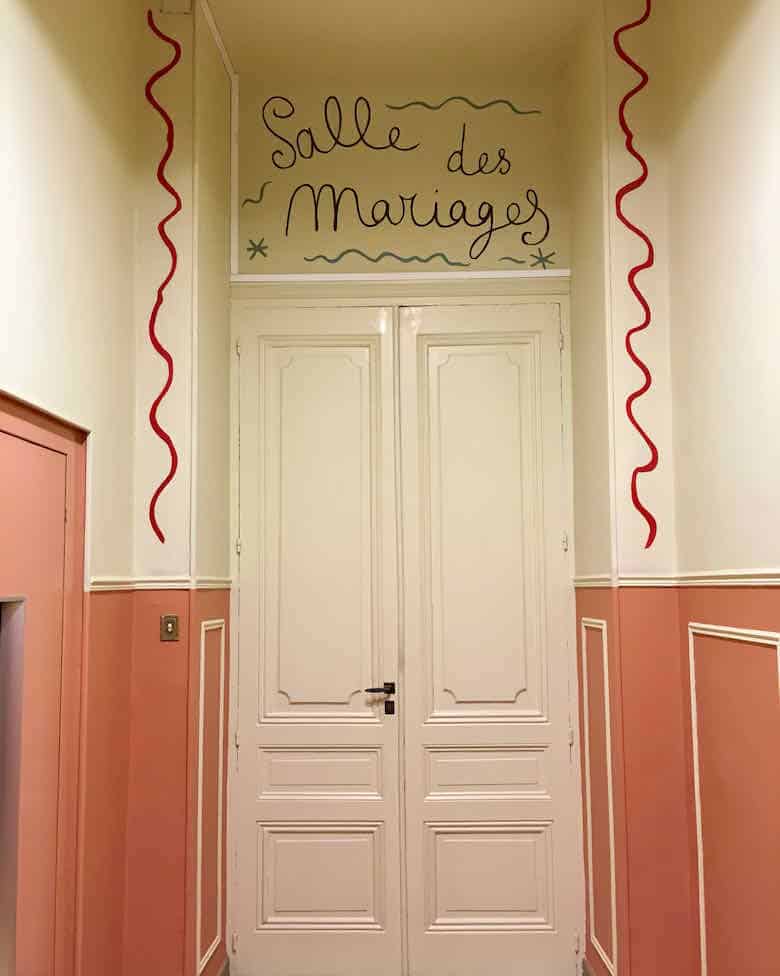 Entrance to La Salle des Mariages, Menton