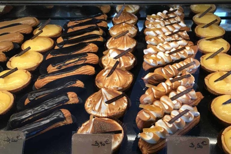 unique French pastries in Menton