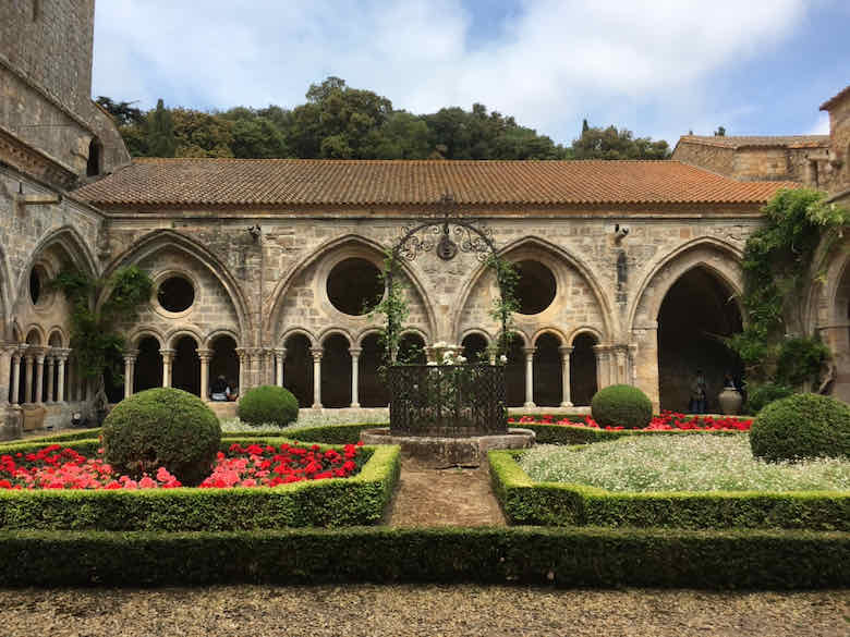 Gardens at Fontfroide Abbey