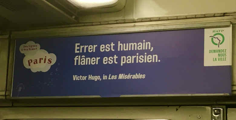 Flaner est parisien