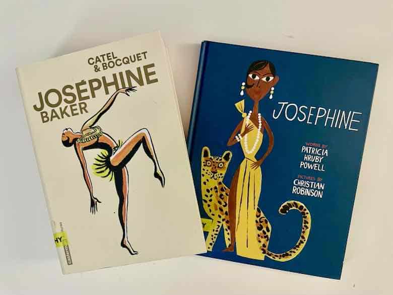 Books about Josephine Baker by Jose-Luis Bocquet and Patricia Hruby Powell