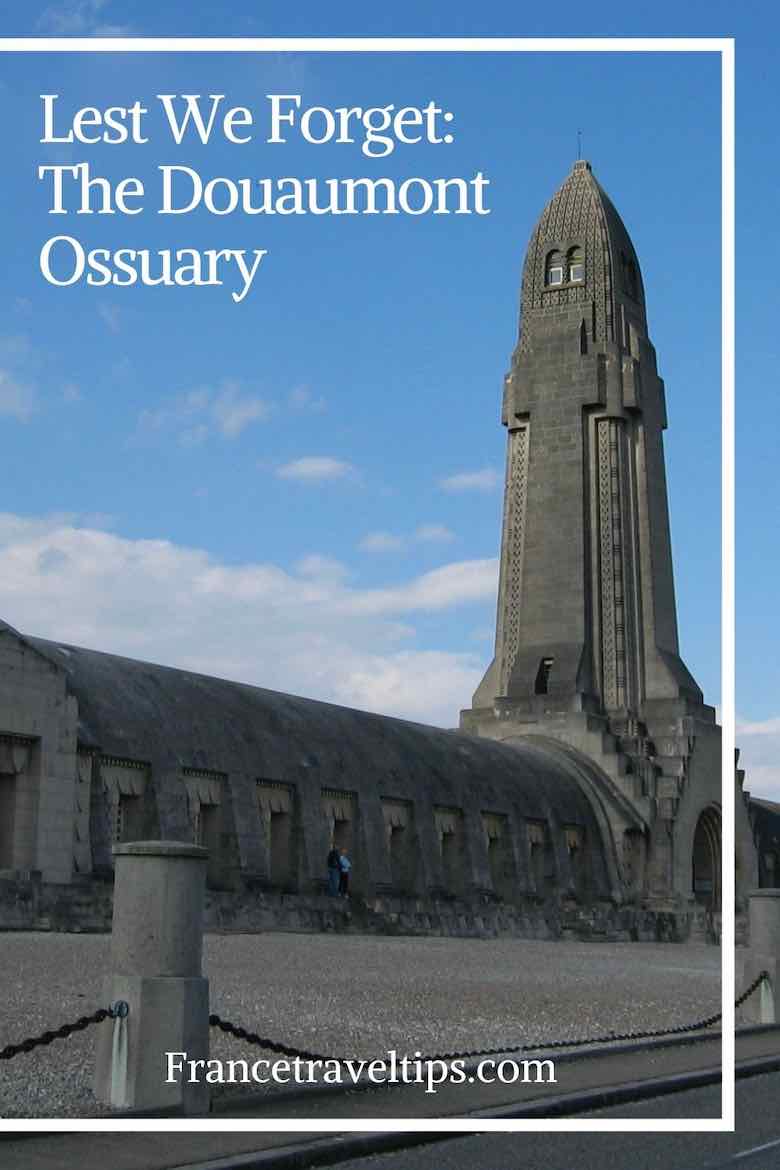 Lest we forget: Douaumont Ossuary