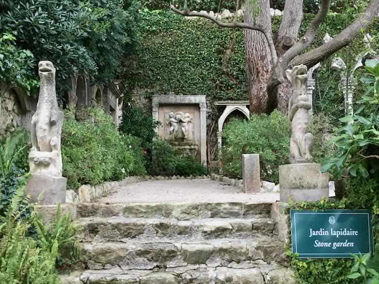 Stone garden-Villa Ephrussi de Rothschild