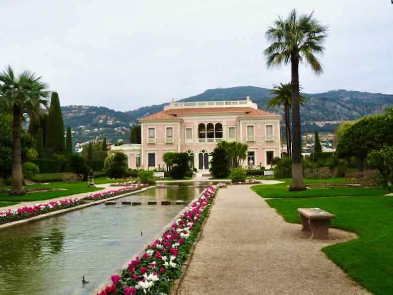 Formal French Garden at Villa Ephrussi de Rothschild