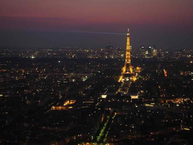 View from Tour Montparnasse, Paris