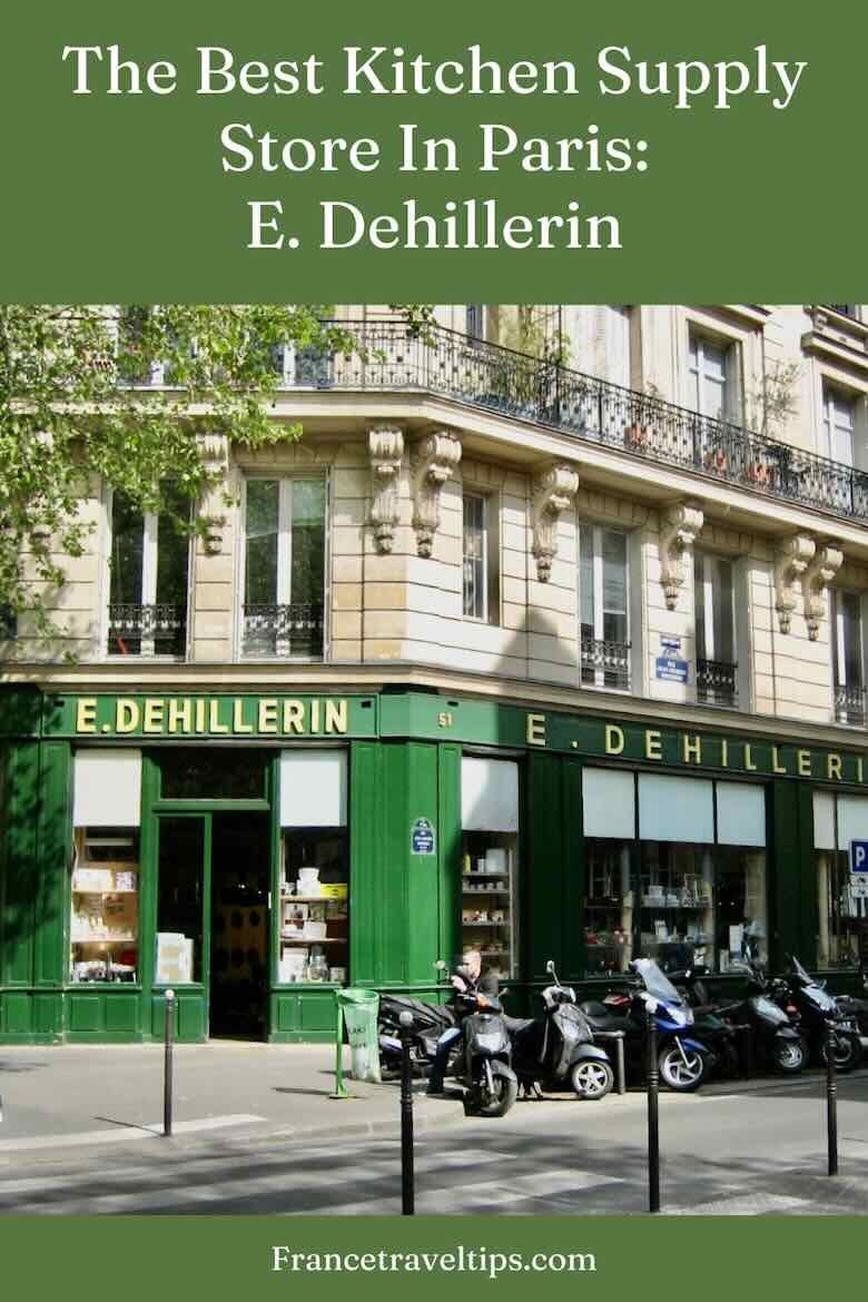 Meilleur magasin d'ustensiles de cuisine à Paris : E. Dehillerin