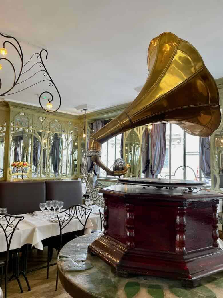 Phonograph-Second floor at Bouillon Racine