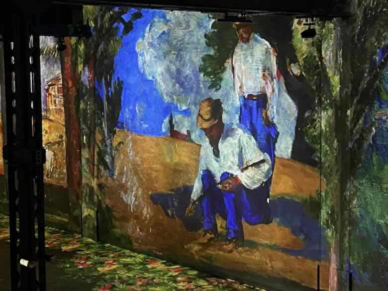 Cezanne-Atelier des Lumieres Paris